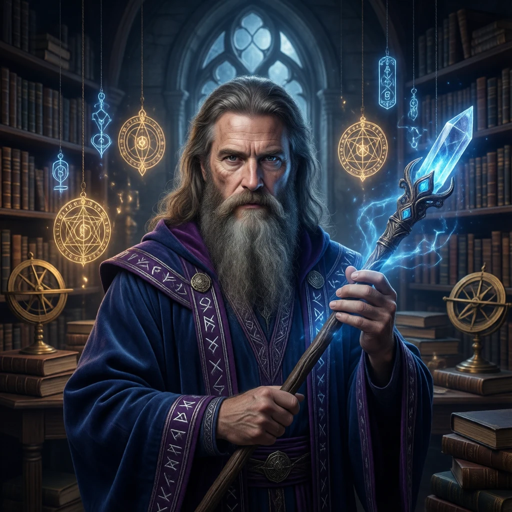 Wizard portrait