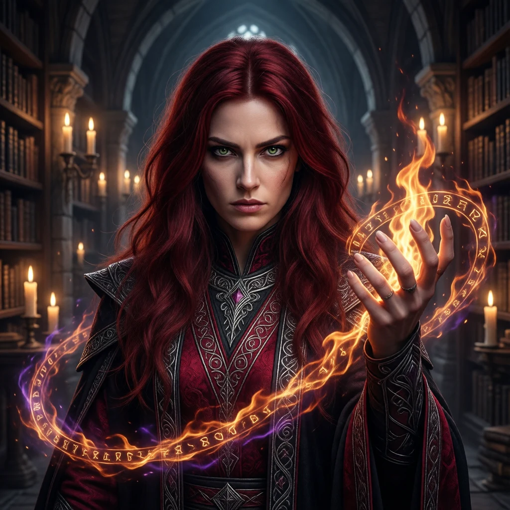 Reda the Red portrait
