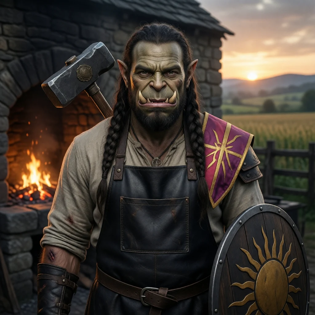 Orc of Pipon County portrait